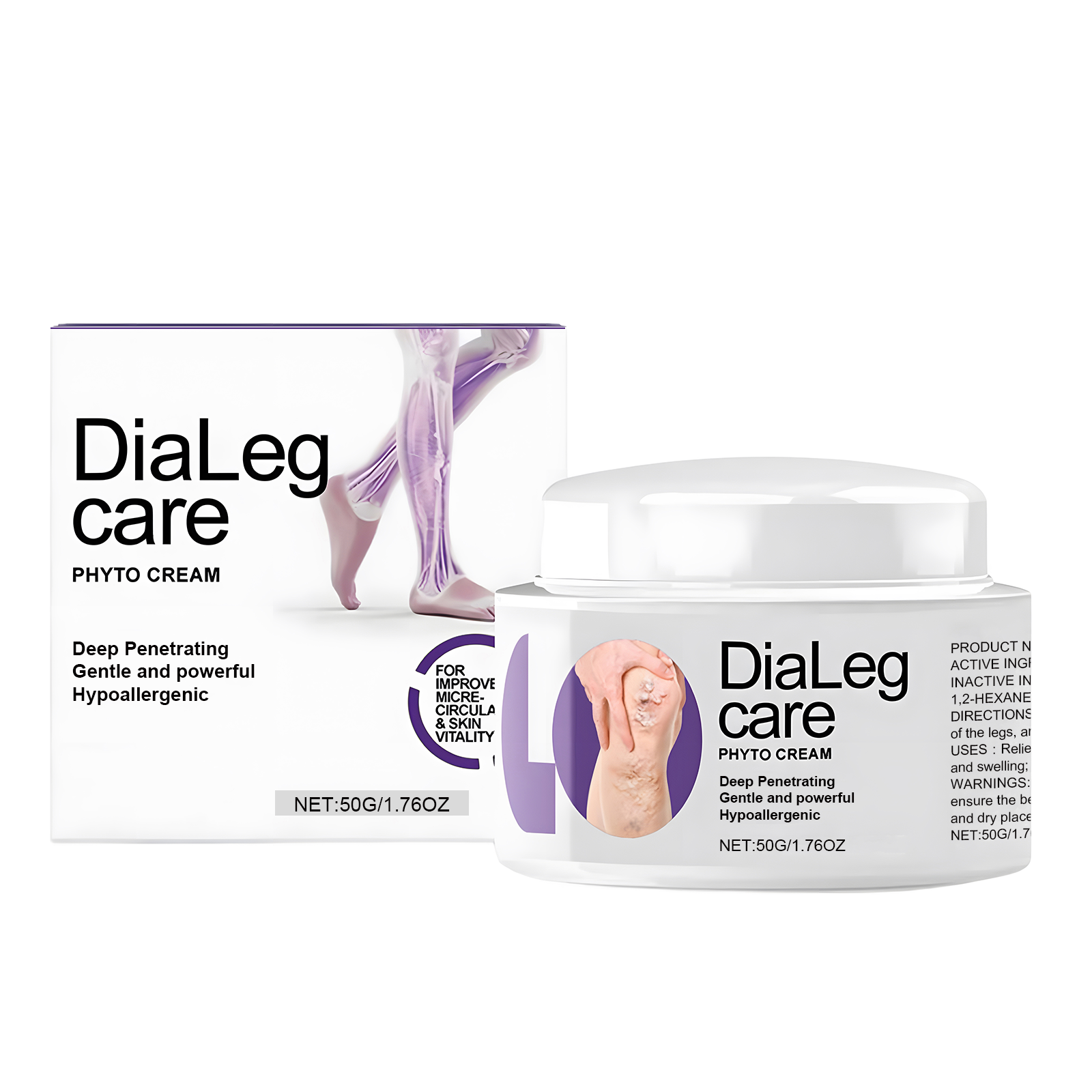 Leg Care Cream Mild Ingredients Daily Nourishing Comfortable Ease Discomfort Massage Skin Lotion For Body Leg Skin