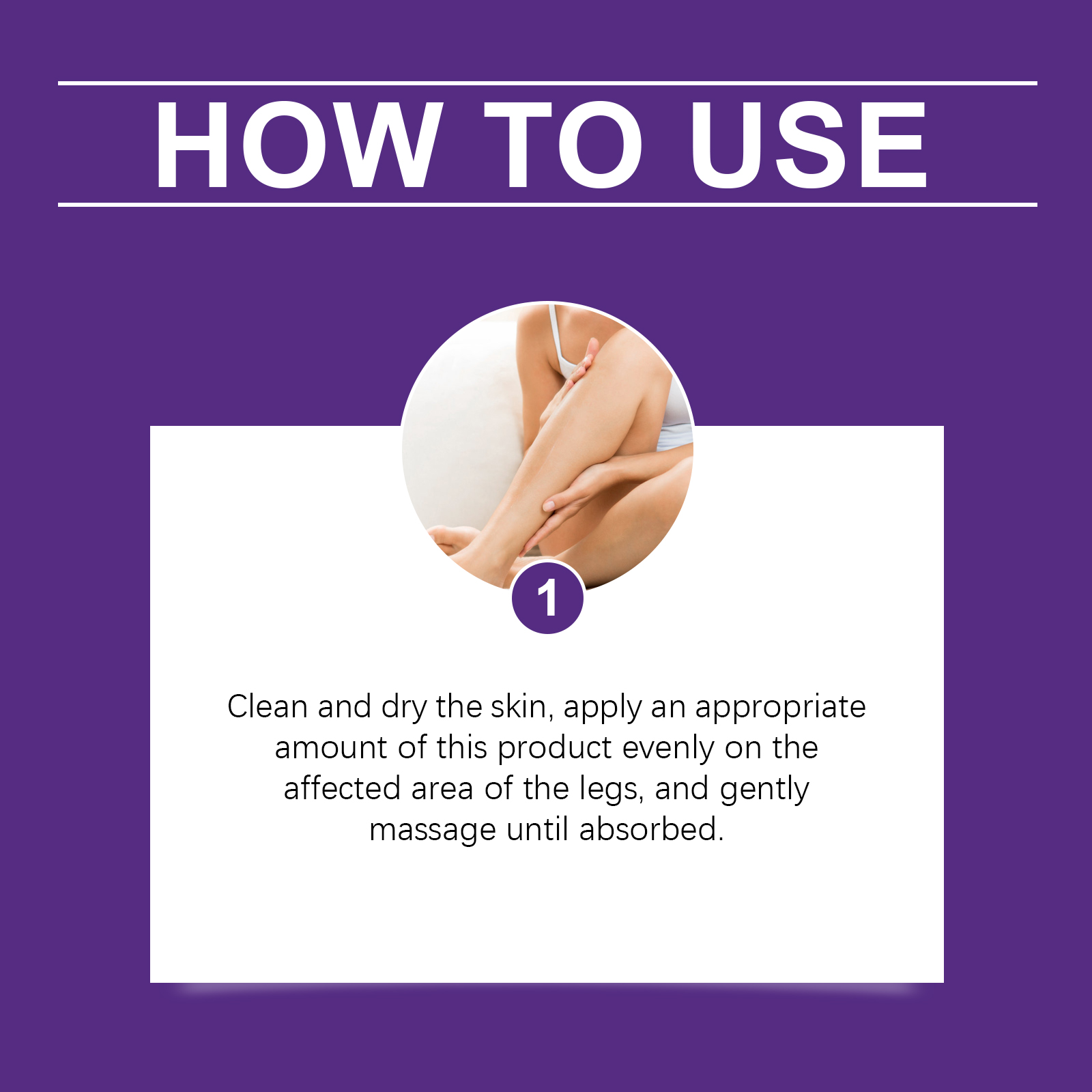 Leg Care Cream Mild Ingredients Daily Nourishing Comfortable Ease Discomfort Massage Skin Lotion For Body Leg Skin
