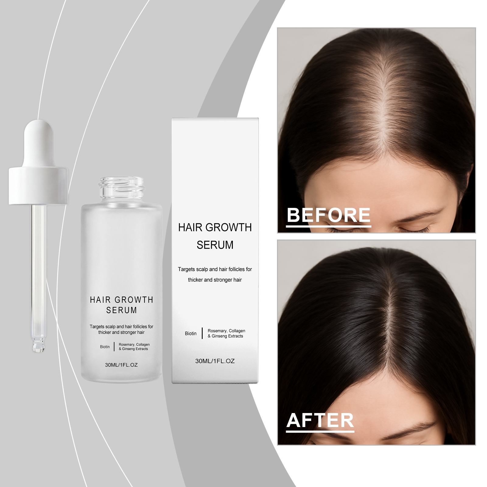 Hair Care Essence Liquid Moisturizing Protecting Soft Bright Shiny Plump Fluffy Nourish Hair Strands Tresses