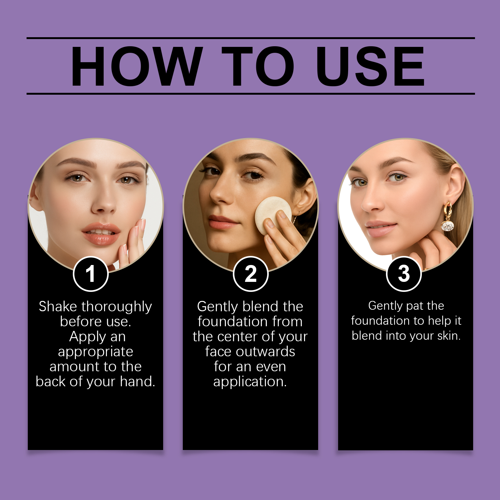 Light Protective Foundation Natural Fit Glossy Thin Hydrating Long Lasting No Fading Create Clear Makeup Look