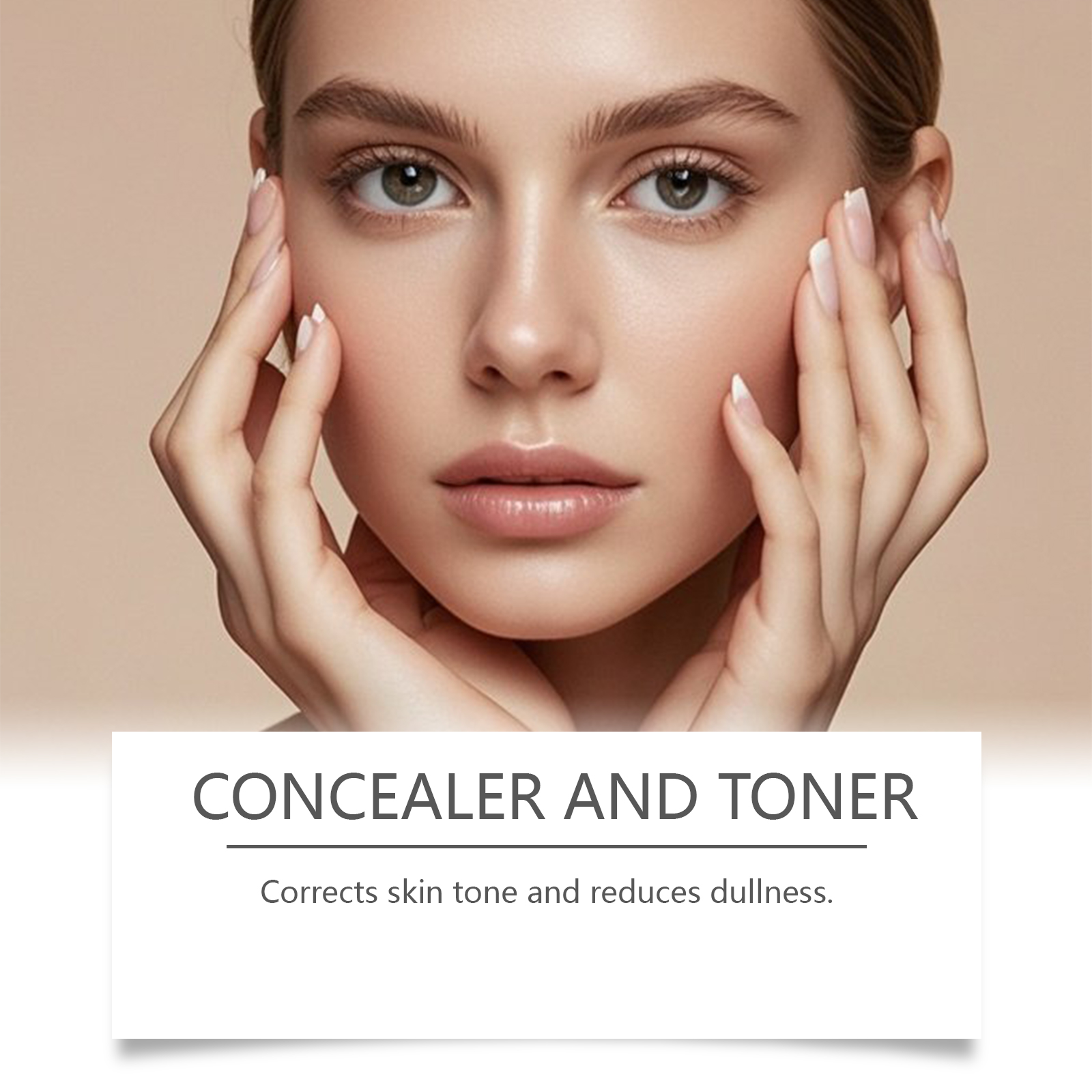 Light Protective Foundation Natural Fit Glossy Thin Hydrating Long Lasting No Fading Create Clear Makeup Look