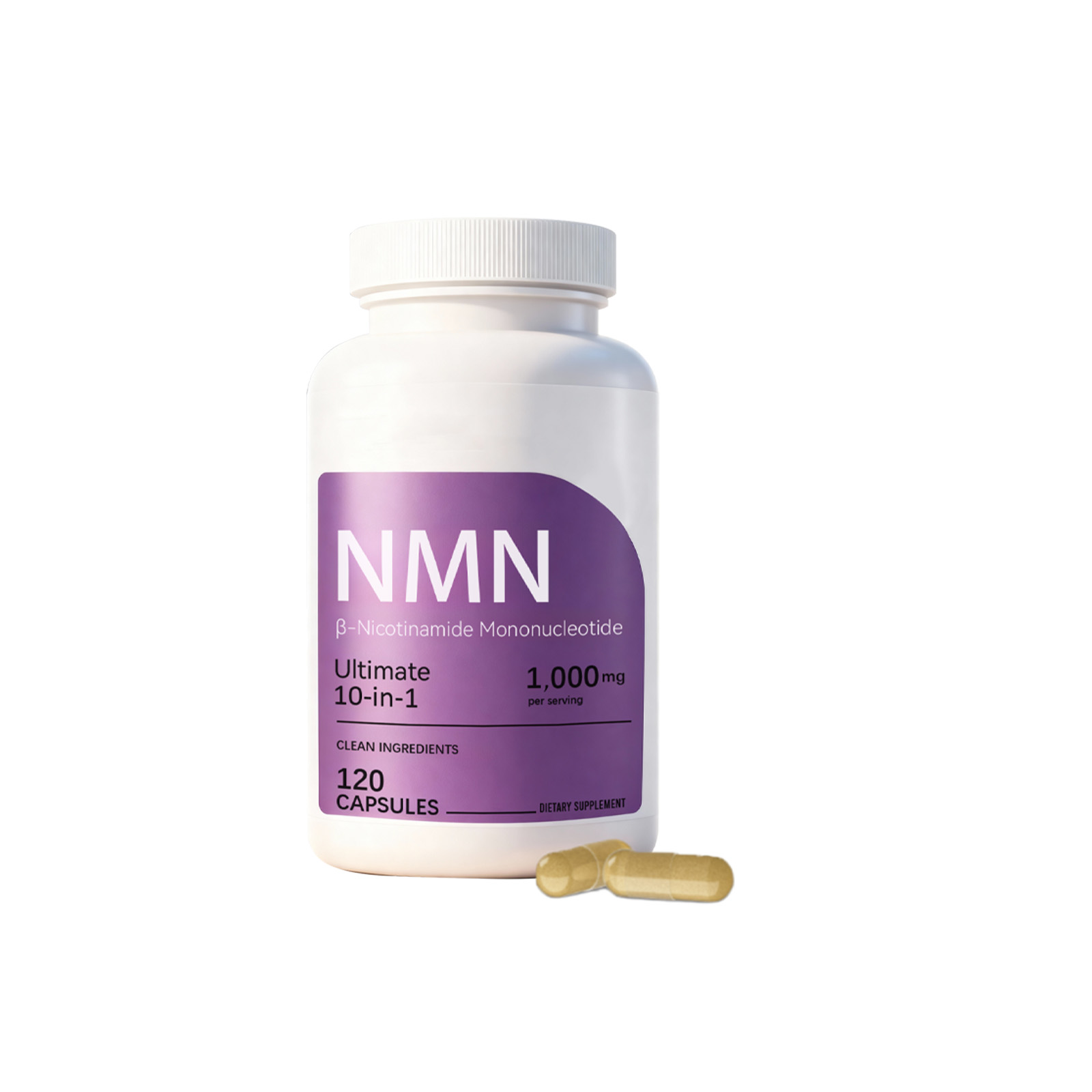 Nmn Capsule Energy Support Oxidation Balance Health Maintain Age Manage Body Care All Age Group Diet Supplement