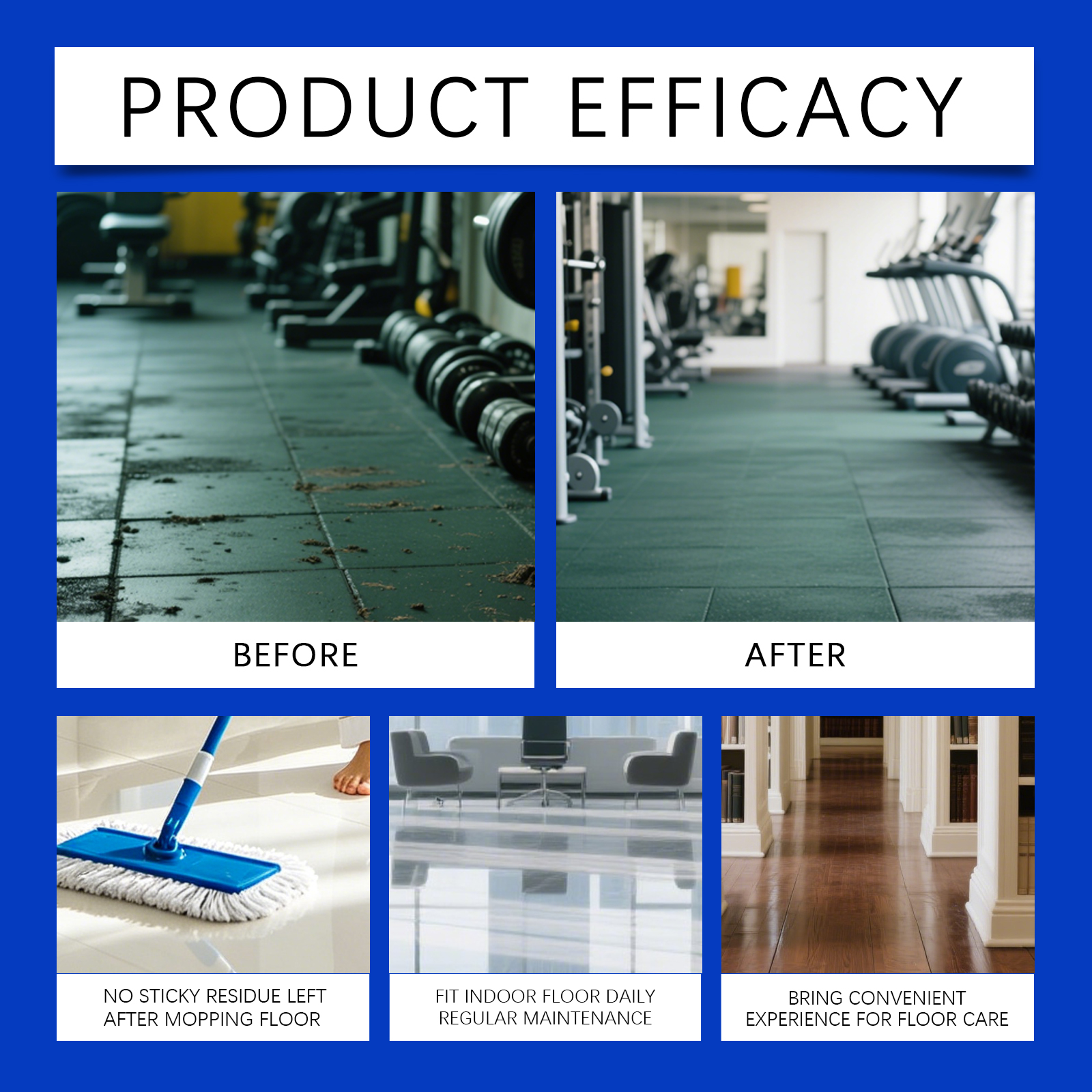 Multi Effect Floor Cleaning Tablets Quick Dissolve Deep Clean Safe Mild Multiple Floors Application
