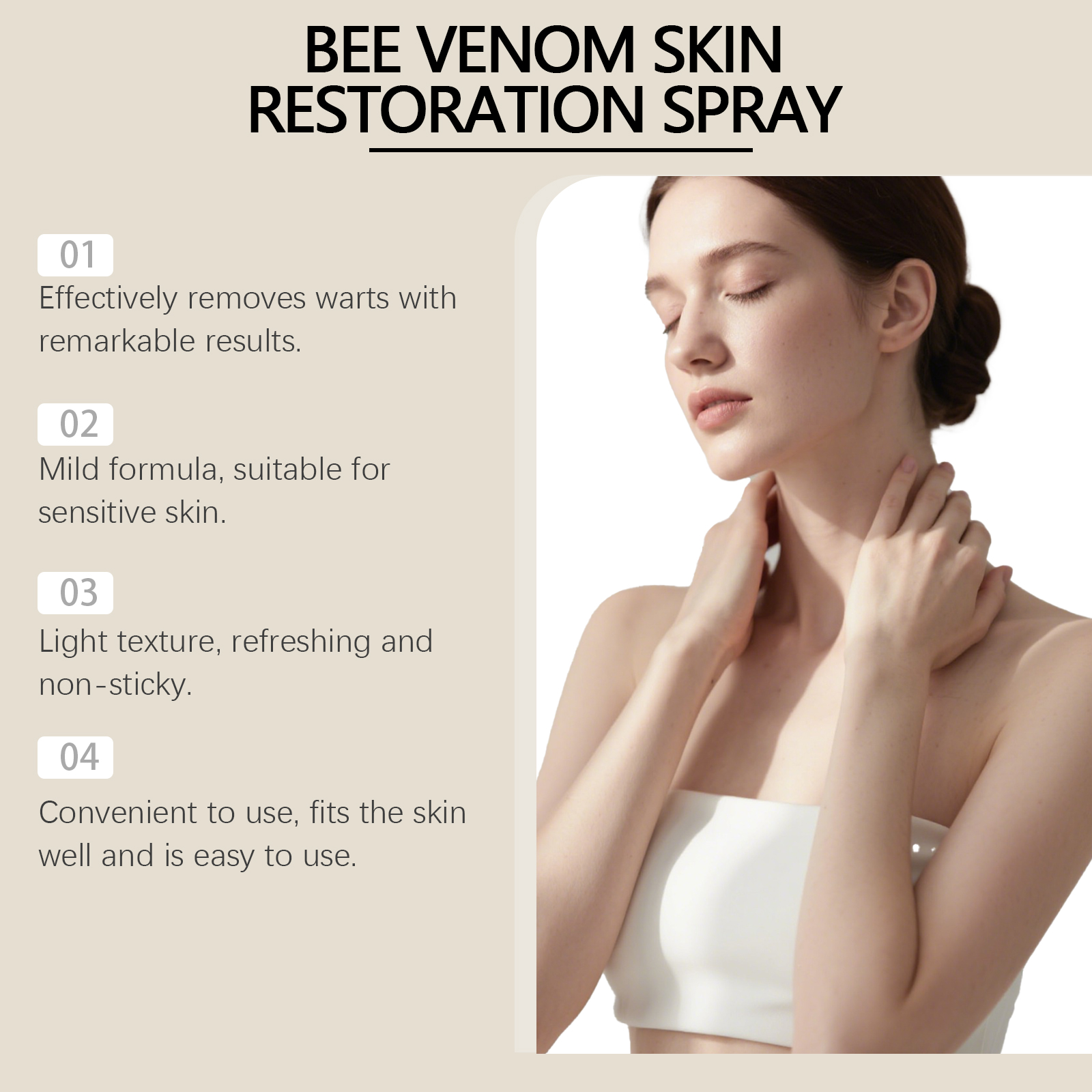 Skin Cleansing Spray Herbal Essence Mild Cleansing Skin Smoothing Tender Daily Body Care Spray
