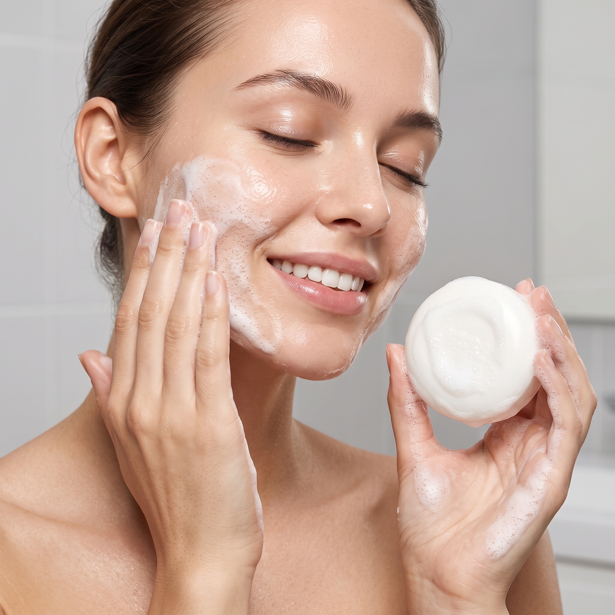 Skin Care Soap Gentle Mild Cleansing Delicate Smooth Body Bath Fresh Moisturizing Daily Nursing