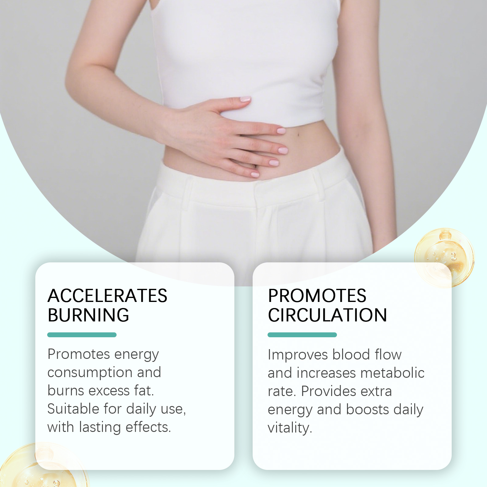 Fruit Vegetable Body Care Patch Breathable Skin Friendly Gentle Body Daily Management Slim Figure Care Sticker