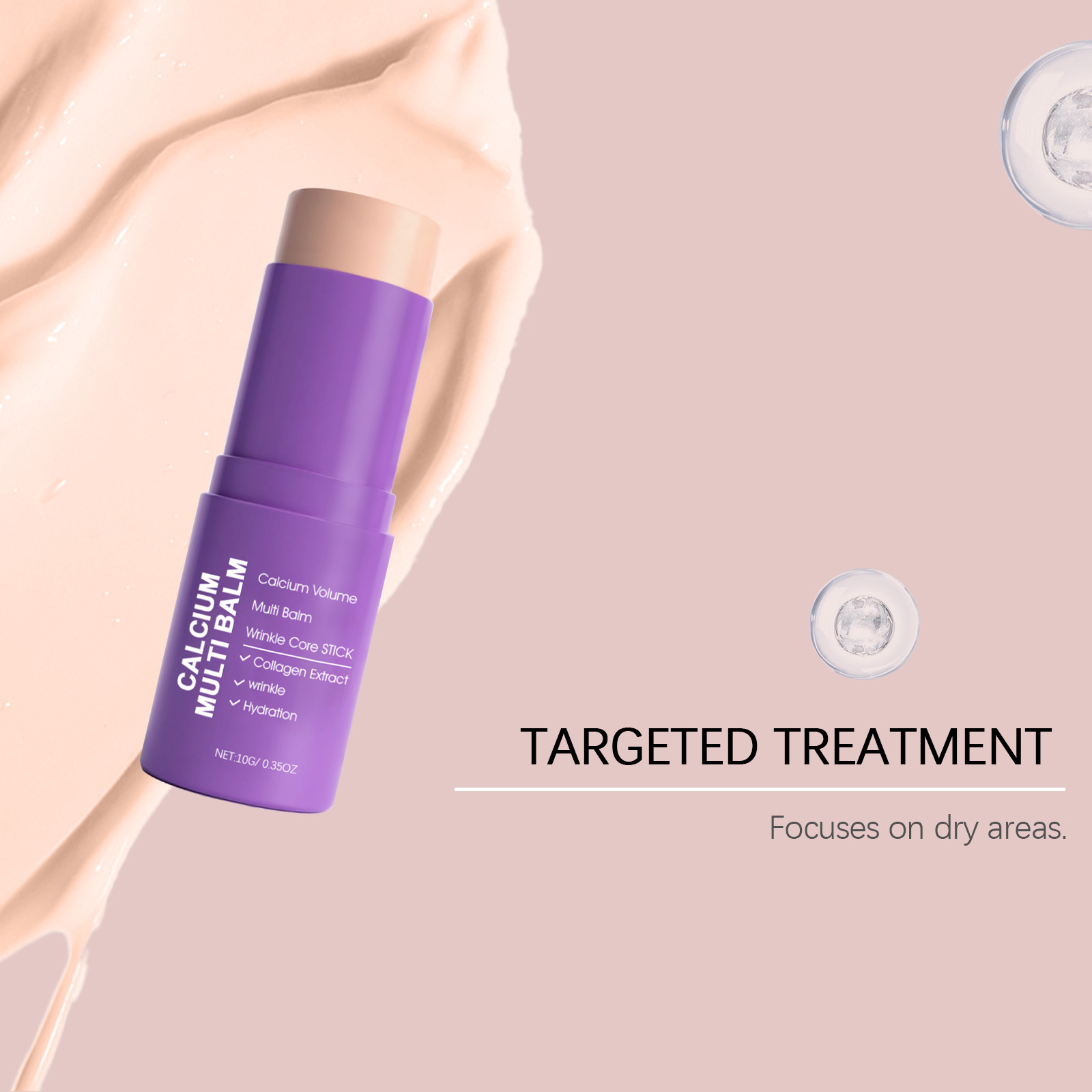 Multi Effect Moisturizing Cream Stick Light Hydrating Delicate Replenishing Daily Portable Mild Emollient External Smearing Care Ointment