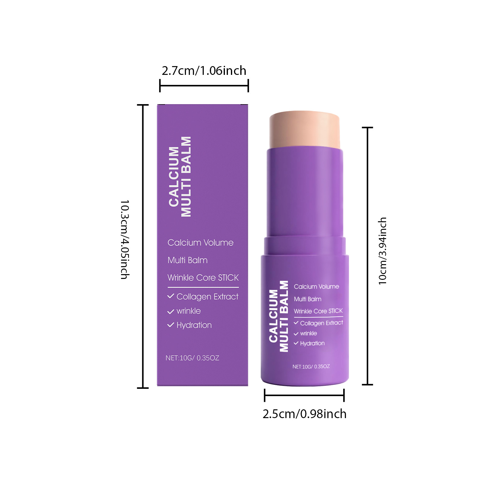 Multi Effect Moisturizing Cream Stick Light Hydrating Delicate Replenishing Daily Portable Mild Emollient External Smearing Care Ointment