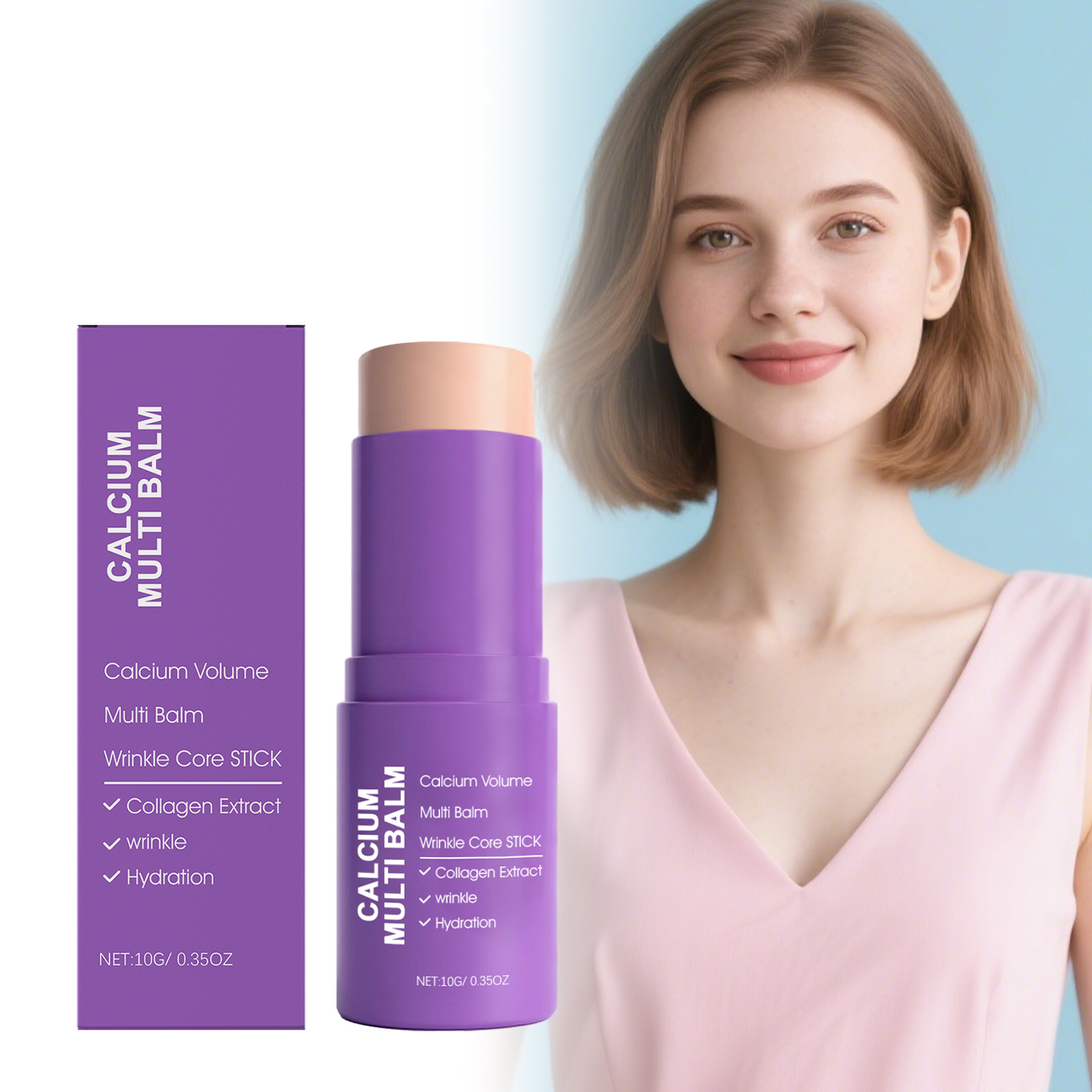 Multi Effect Moisturizing Cream Stick Light Hydrating Delicate Replenishing Daily Portable Mild Emollient External Smearing Care Ointment