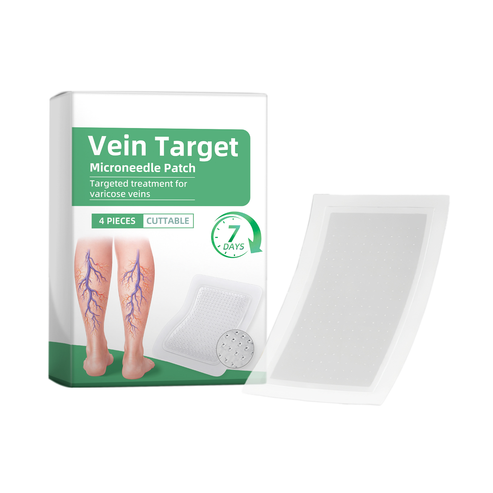 Leg Care Patch Mild Formula Moisturizing Soft Fit Skin Portable Easy Use Daily Body Care