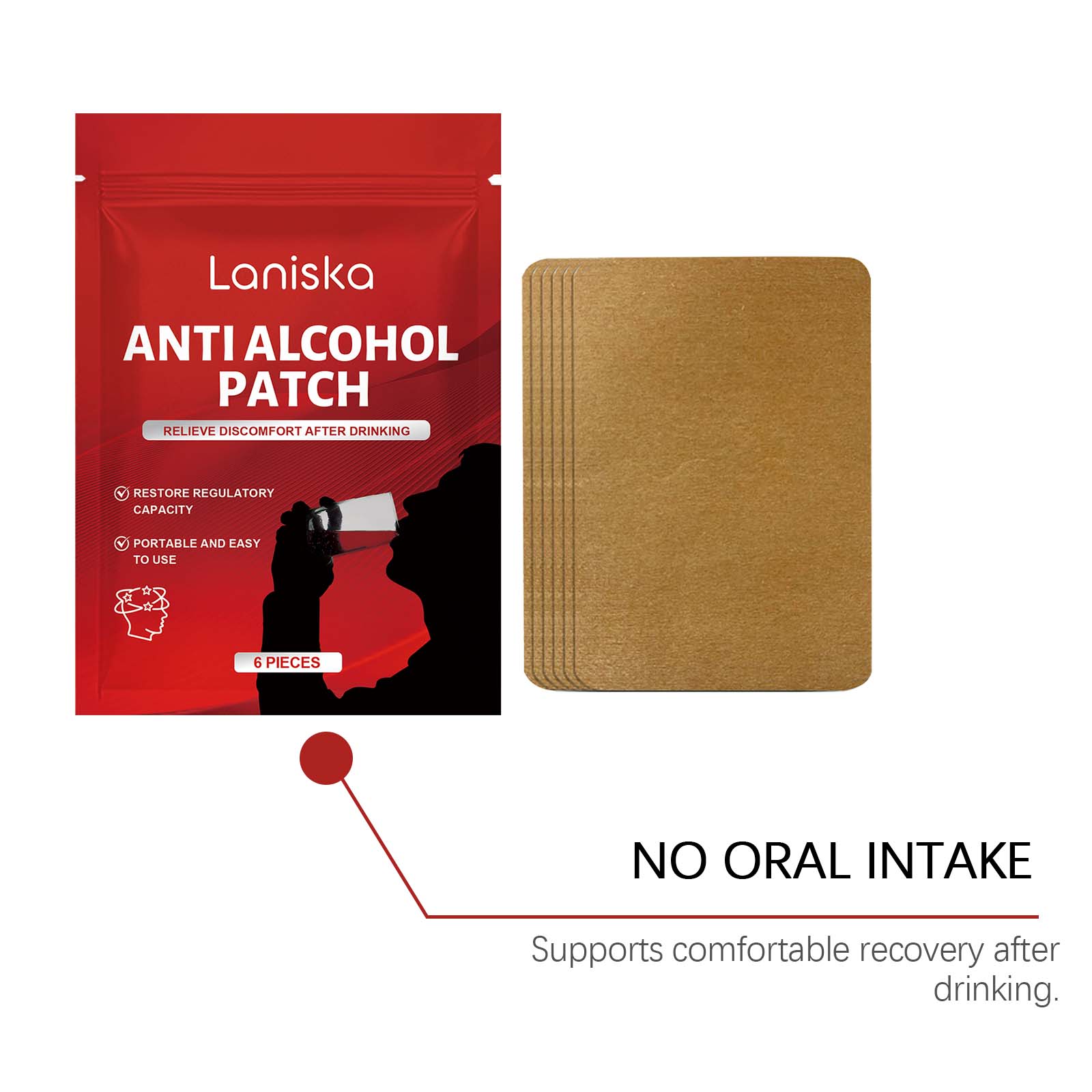 Body Care Patch Mild Herbal Care Portable Ready To Use Regain Vitality Comfort Patch