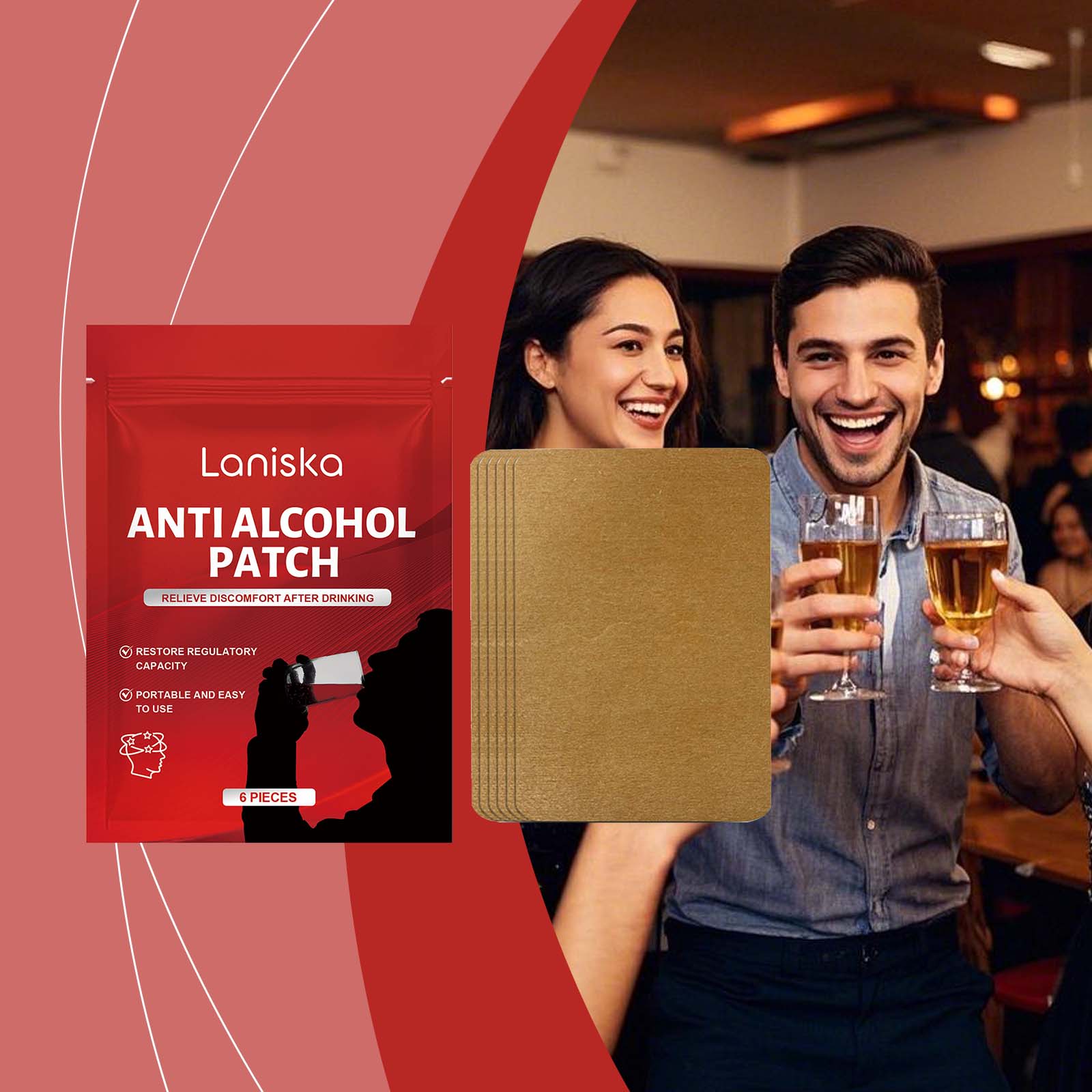 Body Care Patch Mild Herbal Care Portable Ready To Use Regain Vitality Comfort Patch