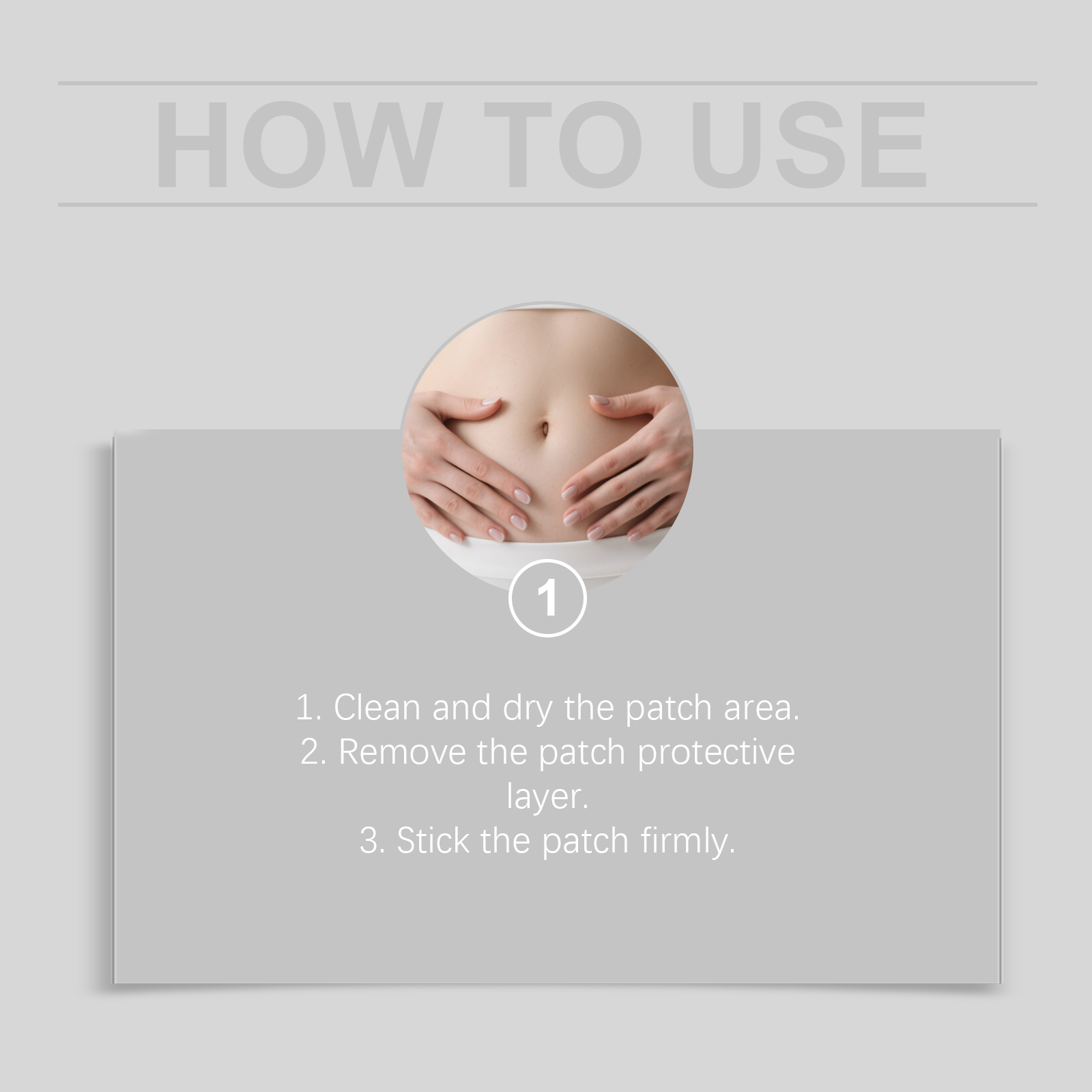 Body Care Patch Body Moisturizing Light Highlight Figure Skin Line Comfort Daily Care Patch