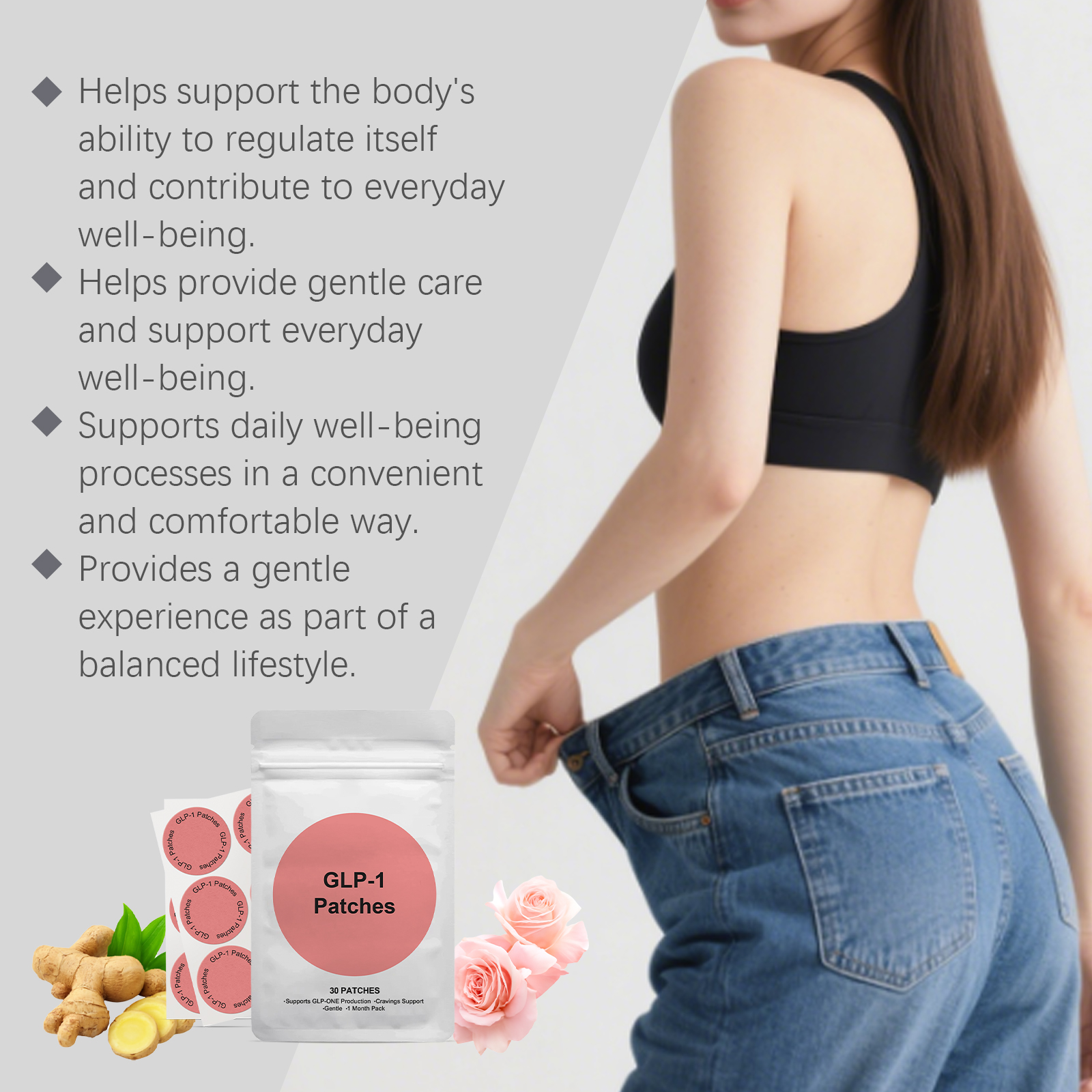 Body Care Patch Body Moisturizing Light Highlight Figure Skin Line Comfort Daily Care Patch