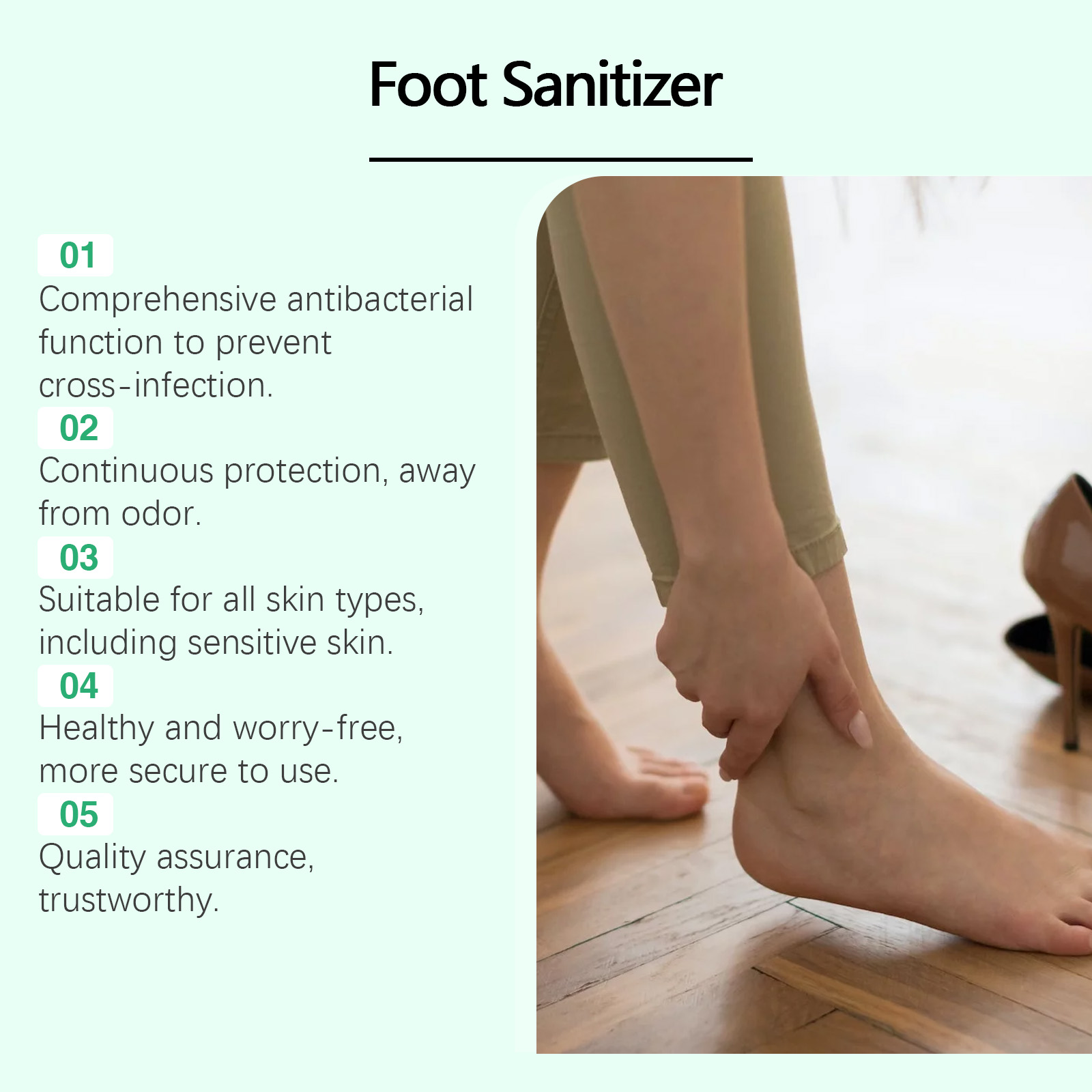 Foot Care Agent Hydrates Dry Heels Moisturizes Softens Eliminates Bad Odor For Feet