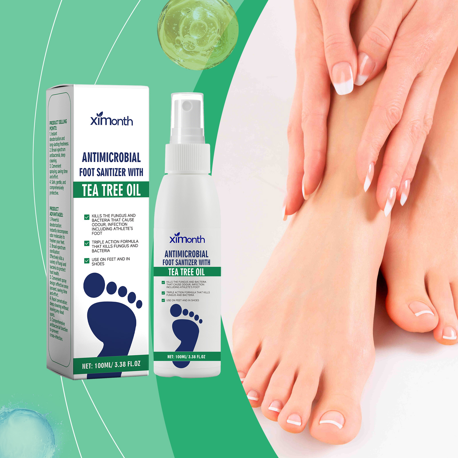 Foot Care Agent Hydrates Dry Heels Moisturizes Softens Eliminates Bad Odor For Feet