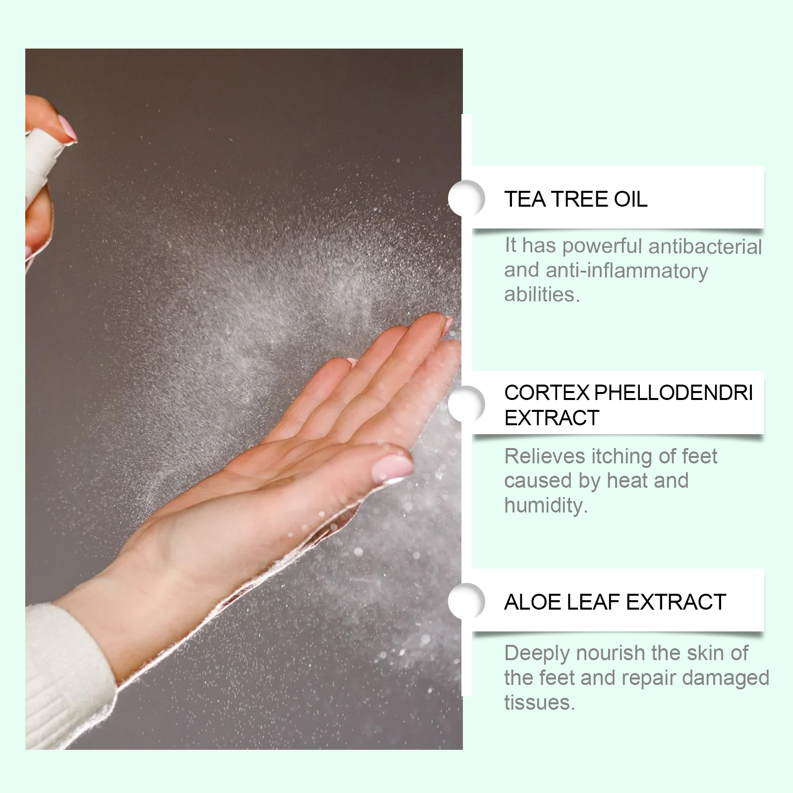 Foot Care Agent Hydrates Dry Heels Moisturizes Softens Eliminates Bad Odor For Feet