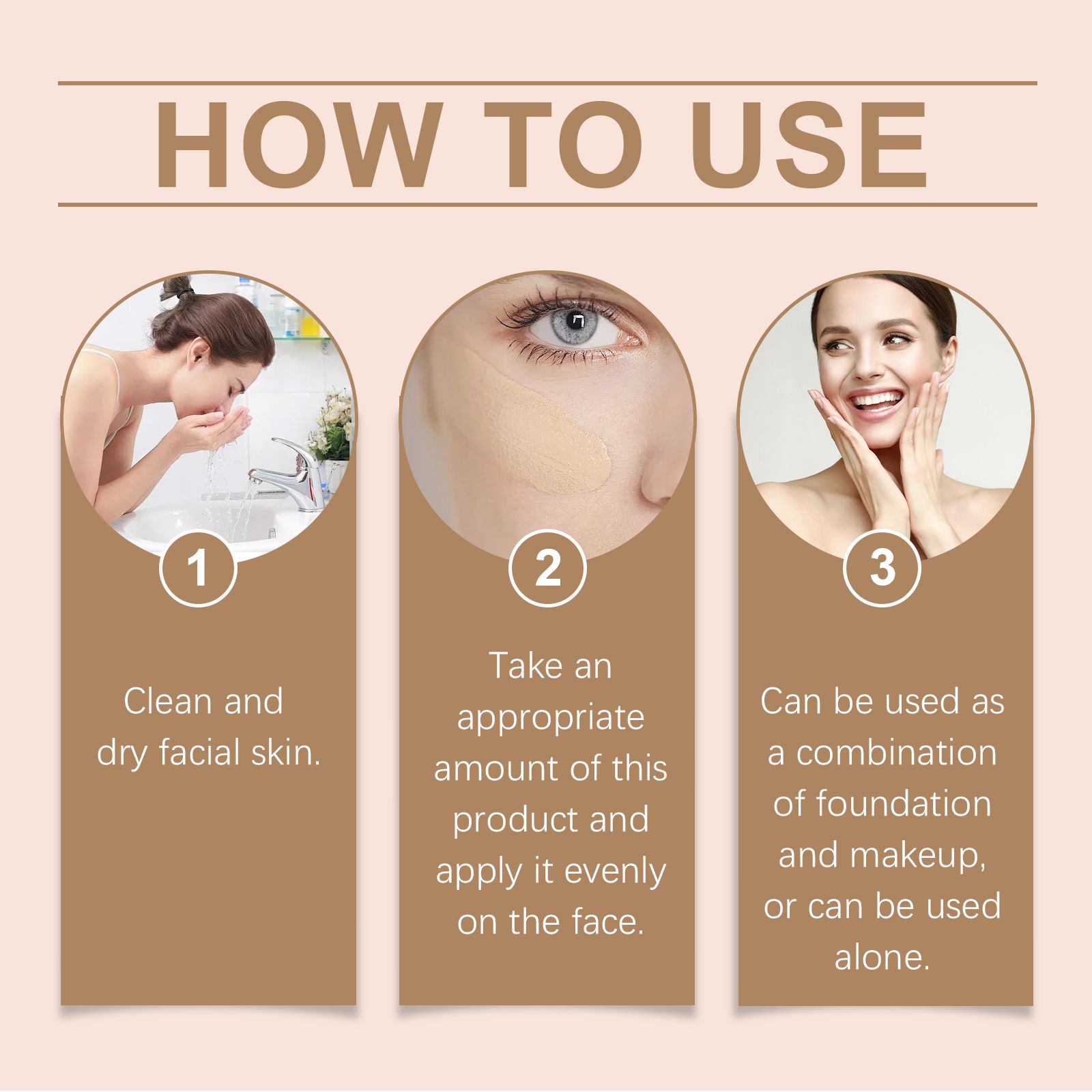 Protective BB Cream Ivory Moisturizing Coverage UV Shield For Daily Face Makeup