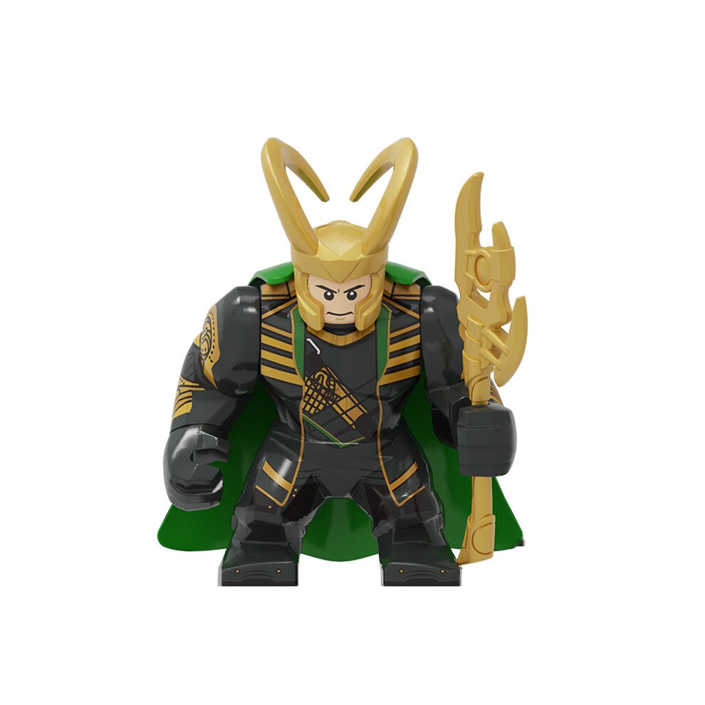 8PCS Hulk Thor Loki Big Figures Toys Fit Lego