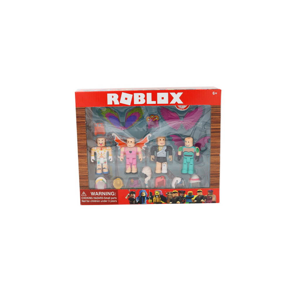 (4PCS/Box) Roblox PVC Action Figure Model Kids Toys Box XMAS
