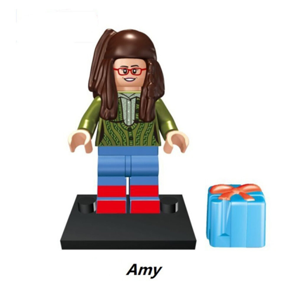 7Pcs Big Bang Theory Building Block Minifigures Toys Best Action Figures Gift Fit Lego