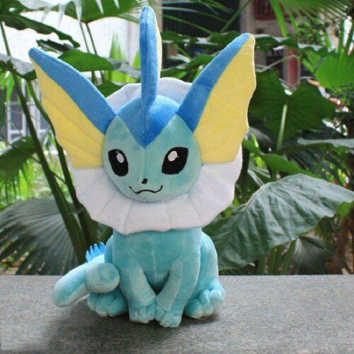 Vaporeon Pokemon Cute Soft Evolutions  Plush Toy