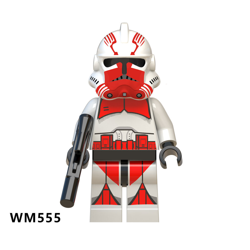 8PCS Star Wars Blocks clone trooper Figures Compatible LEGO