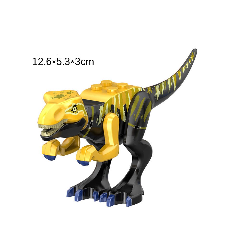 8PCS Raptor Tyrannosaurus rex Building Block Minifigures Toys Fit Lego
