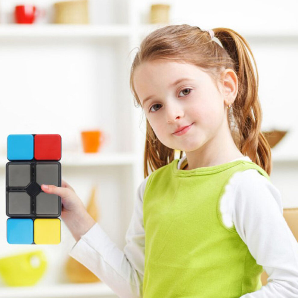 LED Music Magic Cube Puzzle Flip Slide Multiplayer Electronic Game Toys for Teens Kids Gifts for 6-13 Year Old Boys Girls Christmas Birthday Gifts for Children
