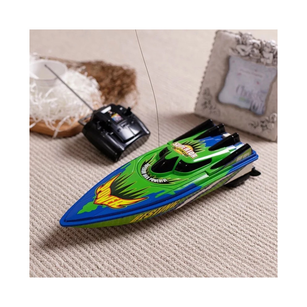 (Green) Electric Remote Control High Speed Boat Airship