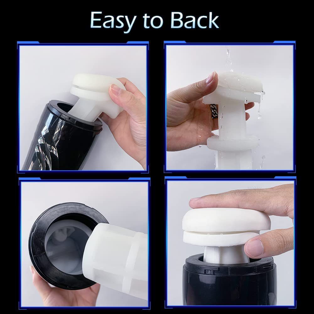Sex Toys for Men Male Masturbators Full Body Automatic Male Masturbator Cup Penis Stroker with 7 Thrusting Vibrating for Men Masturbation Pleasure