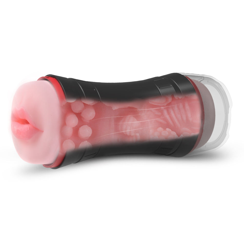 Masturbator Male Sex Toy Double Ends Massager Vibrator Deep Throat Mouth Artificial Vagina Pussy Adult Toys for Masturbating