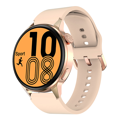 NFC Smart Watch ECG Voice Assistant Fitness Bracelet Motion Recording 2023 Pink