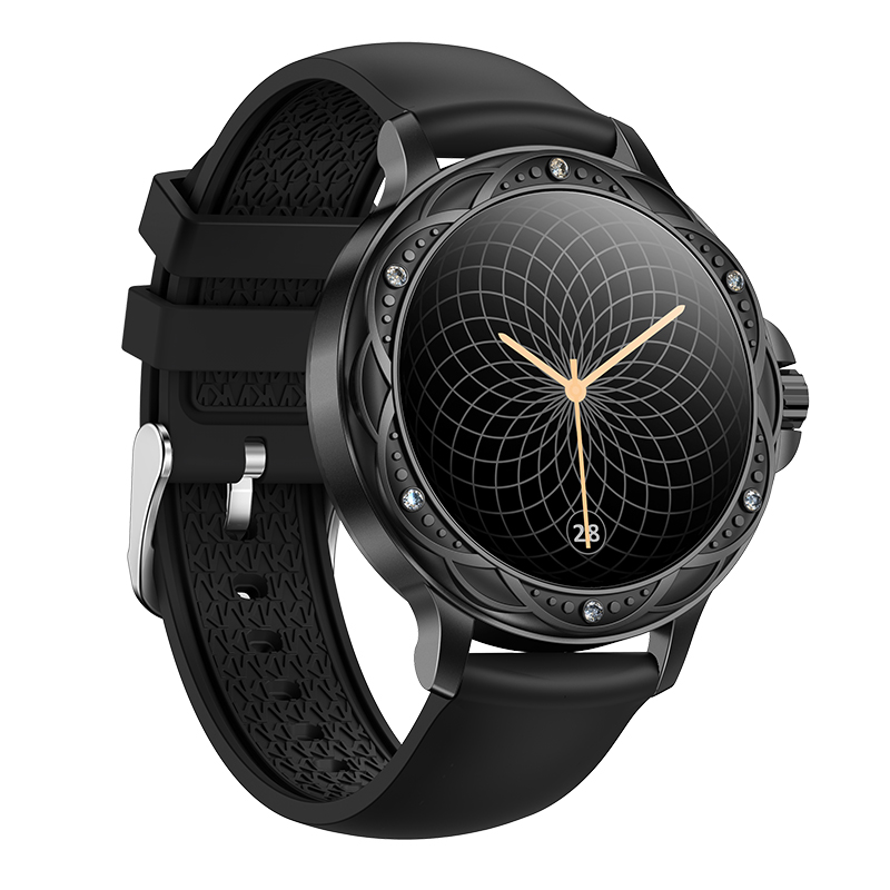 (Pink) Smart Watch Fitness Tracker Blood Pressure Heart Rate Women Sport Watches Oxygen Ladies Wristwatch For Android iOS