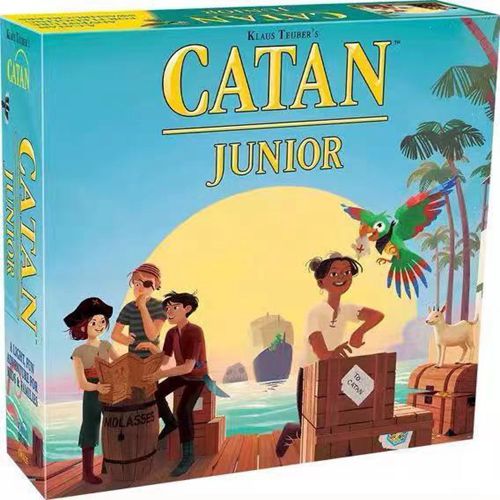 CATAN Junior Catan Board Game for Adults and Family Adventure Board Game Catan Trade