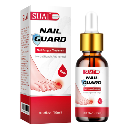 SUAI Nail Cuard Nail Fungal Treatment Herbal Essential Feet Repair Liquid Toe Nail Fungal Removal Anti Infection Paronychia Onychomycosis Tools 10ml