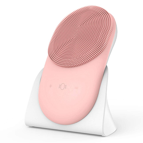Facial Cleanser Silicone Sonic Face Scrubber Electric Face Pore Brush Skin Care Ultrasonic Cleaner Remove Blackhead Beauty Massager Deep Cleansing