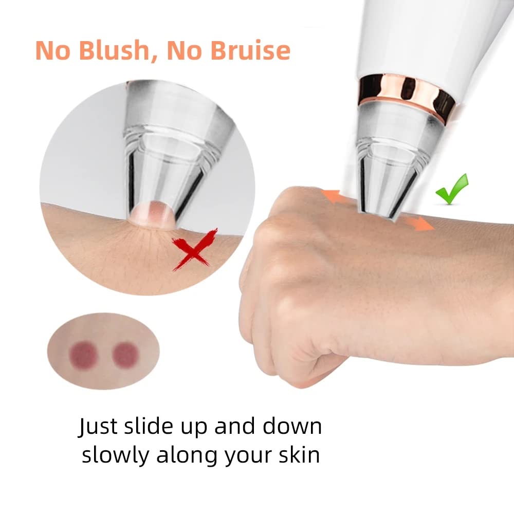 Blackhead Remover Tool Kit Skin Care Facial Blackhead Remover Electric Acne Cleaner Vacuum Tool Black Spots Pore Face Deep Cleaning Machine