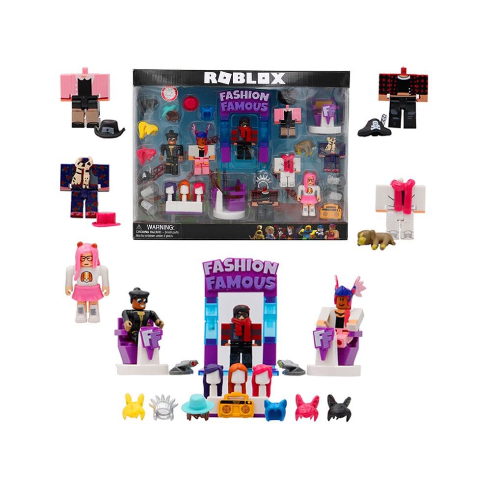 Roblox Game Character Accessory 8 PCS Catwalk Roblox Action Figure Kids Gift Toy