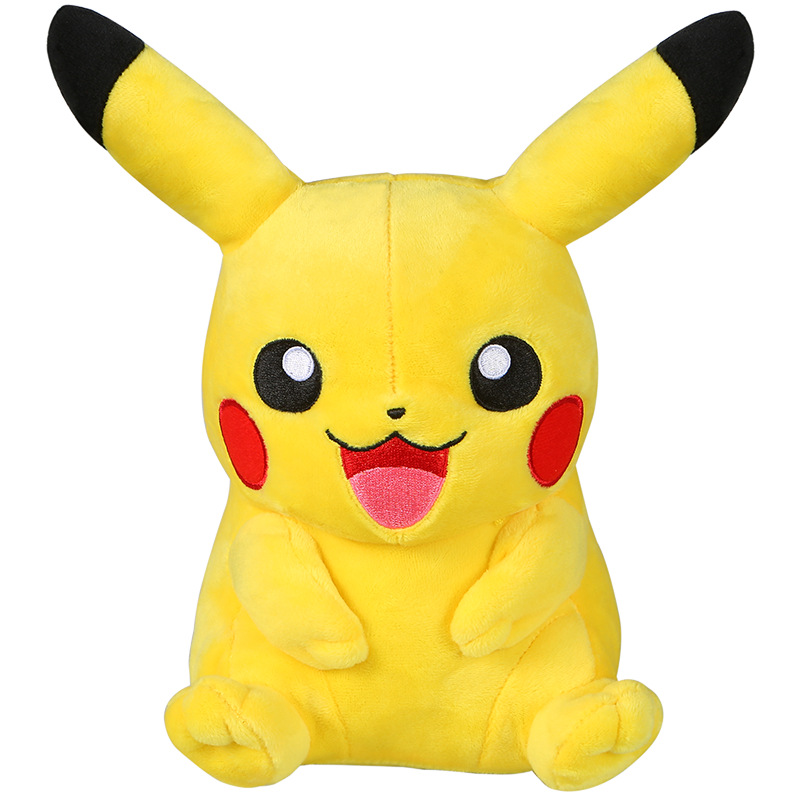 Pokémon Pikachu Plush Toy Soft Cuddly Stuffed Animal Doll Collectible Pikachu Plushie Ideal Gift for Kids and Pokémon Enthusiasts 8 Inches