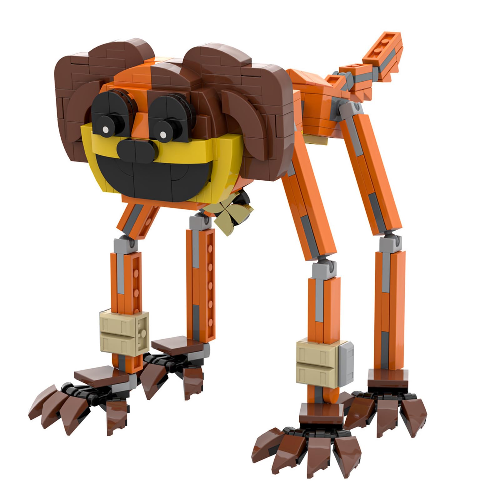 (Bobby Bearhug) Smiling Critters Building Block Set CatNap DogDay Building Block Funny Critters Monster Cartoon Horror Game Figure Model Toys Bricks Birthday Gift
