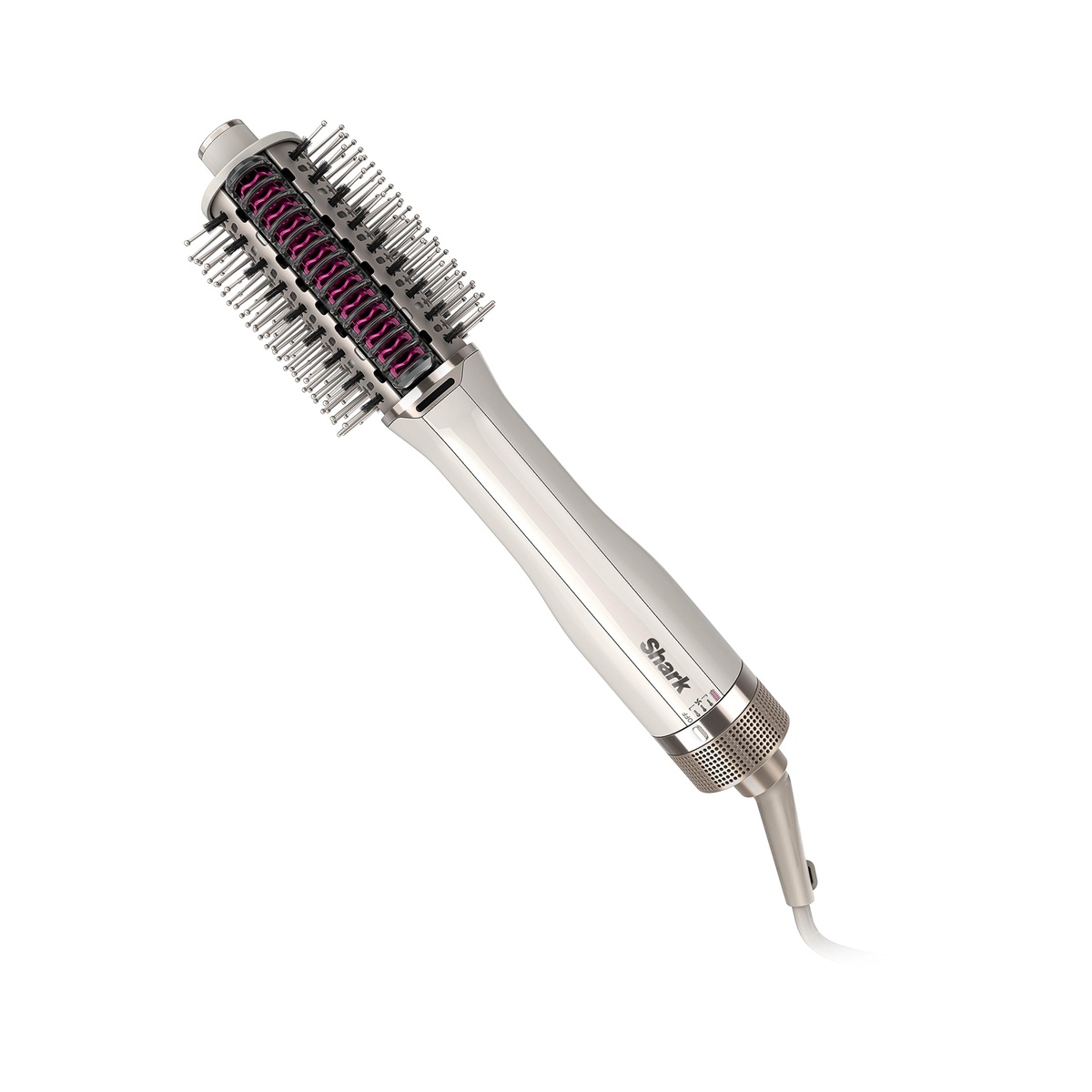 Shark Hair Straightener Hair Smooth Style Heated Comb + Blow Dryer Brush Wet & Dry Modes, Smoothing Hot Air Brush with 3 Temperatures