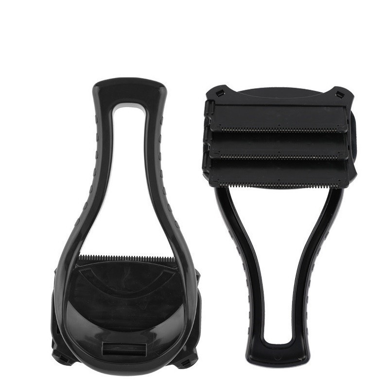 Manual 3-Blade Body Hair Trimmer for Men - Chest Legs and Body Grooming Tool