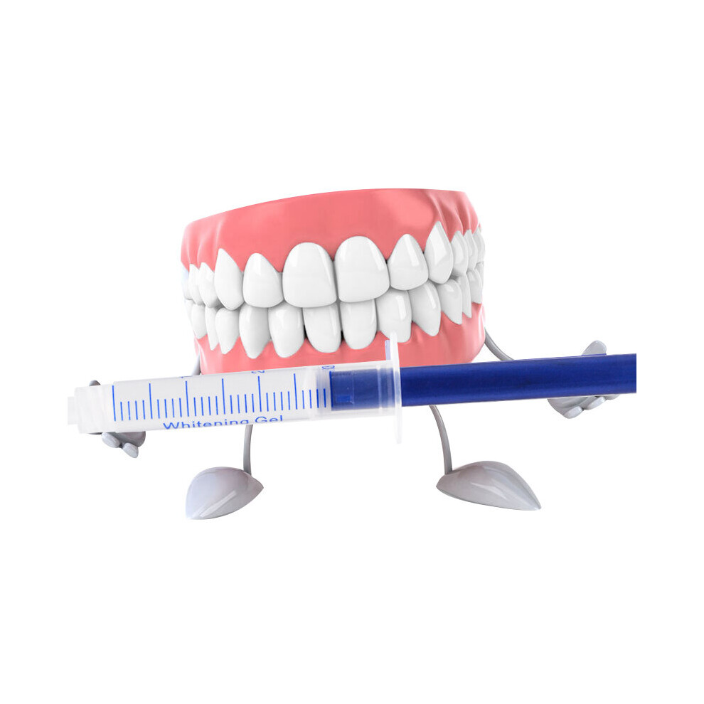 20 pcs Teeth Whitening 44 Peroxide Dental Bleaching System Oral Gel Kit