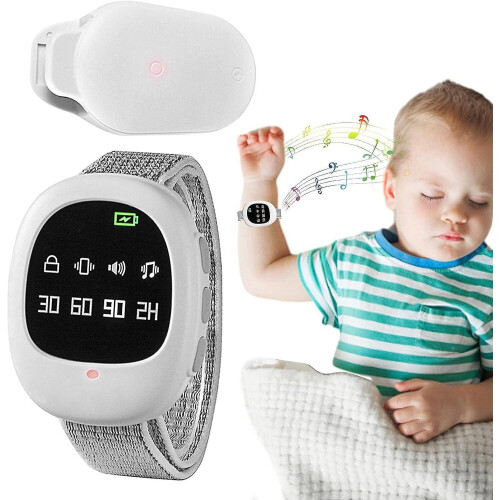 Bedwetting Alarm For Children, Wireless Bedwetting Alarm, Rechargeable Potty Training Watch, Bed Wetting Alarm