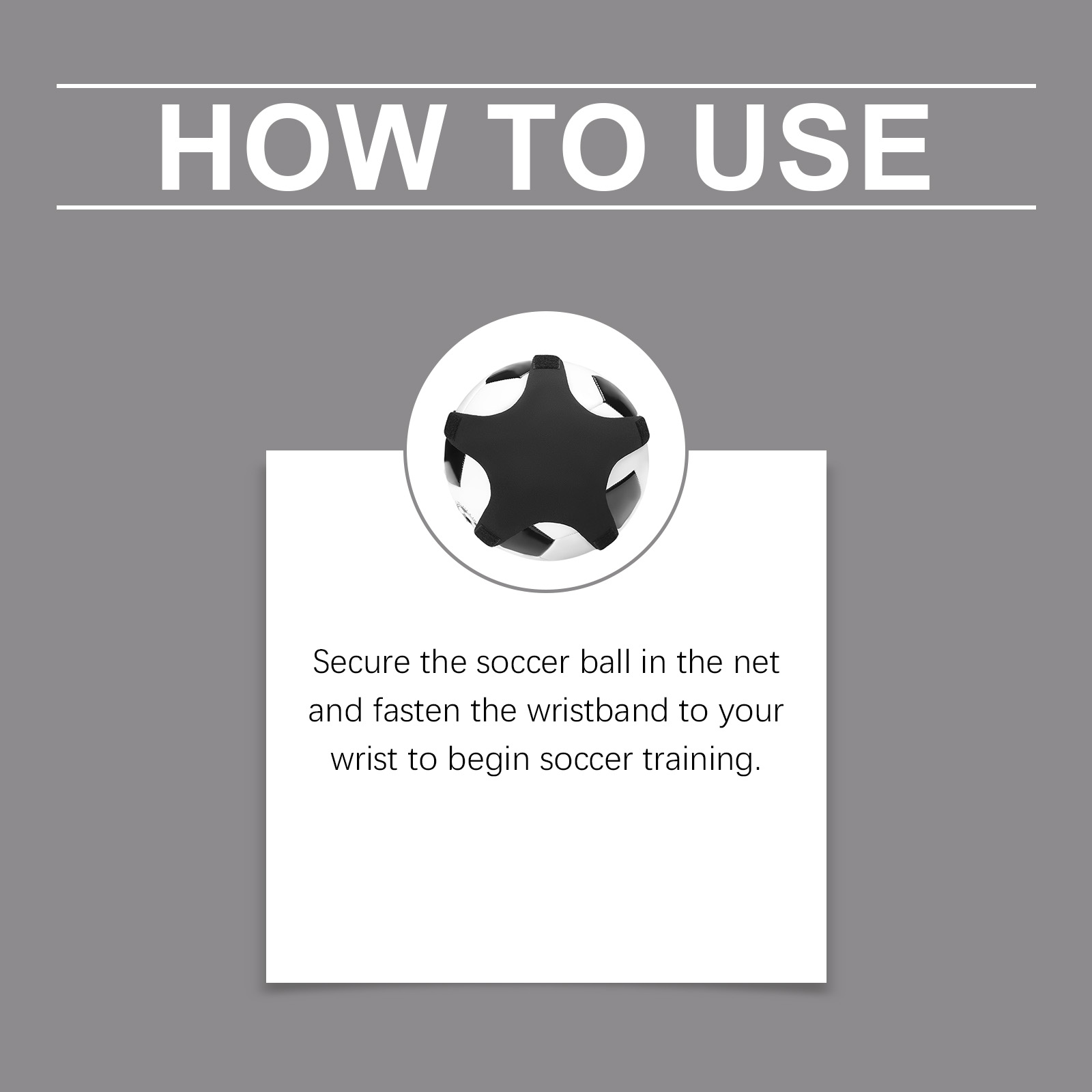 Soccer Ball Trainer Practice Tool with String Adjustable Wristband Practice Training Aid for Boys Girls Indoor Backyard School ﻿