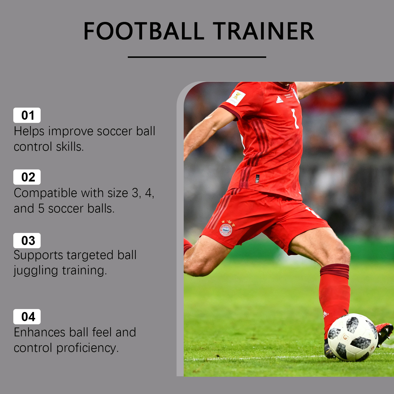 Soccer Ball Trainer Practice Tool with String Adjustable Wristband Practice Training Aid for Boys Girls Indoor Backyard School ﻿