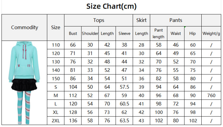 (120CM) Kids Vanellope Cosplay Costume Wreck It Ralph 2 Dress for Halloween Party Anime Roleplay Outfit