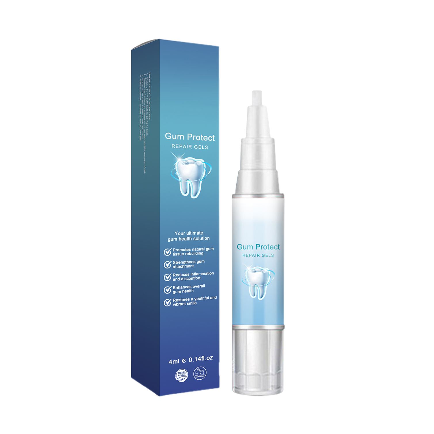 Teeth Care Gel Mild Cleaning Brightening Removing Stains Tartar Freshening Oral Surface Daily Household Use