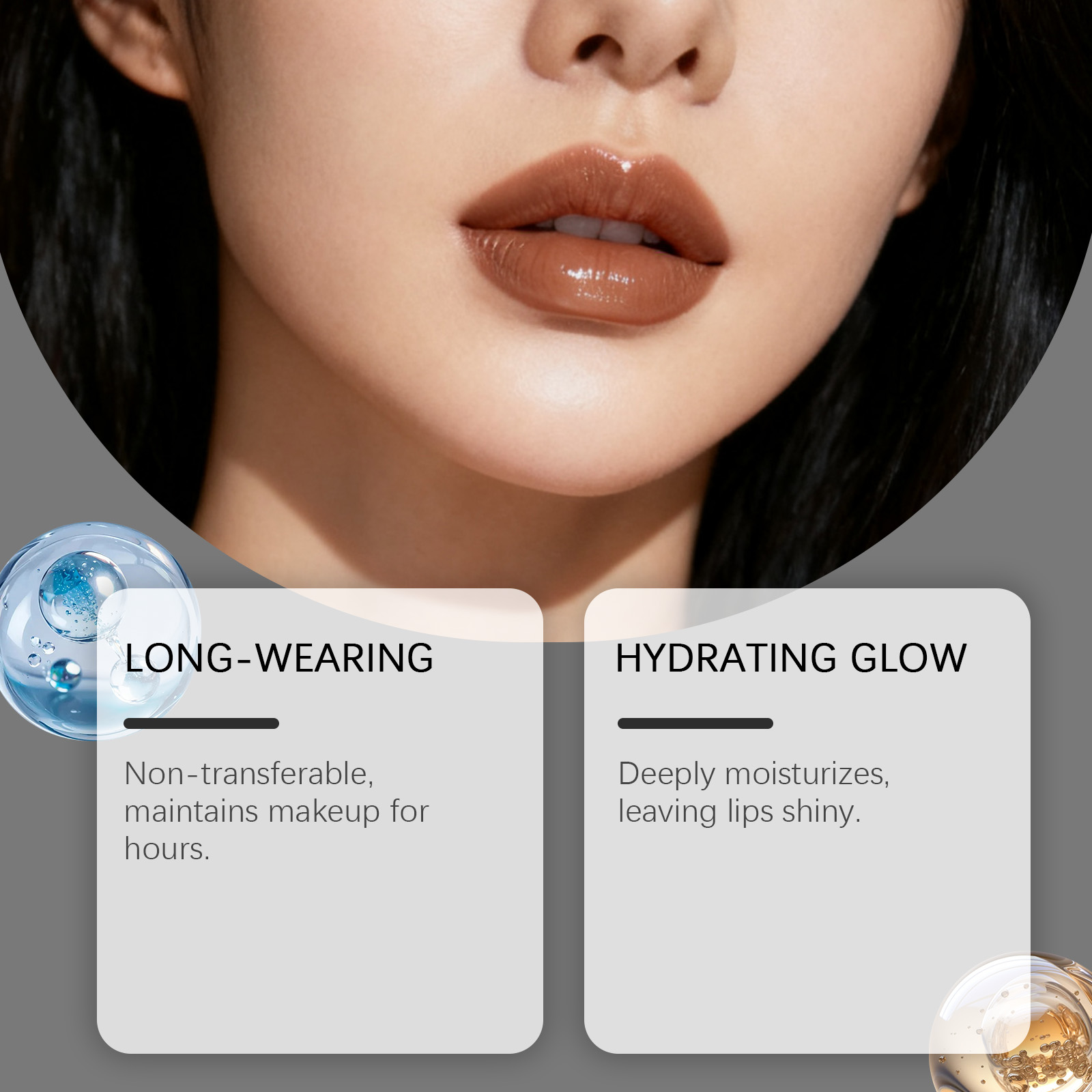 Moisturizing Lip Gloss Liner Pen Hydrating Nourishing Rich Color Natural Finish Caramel Cotton Lip Makeup Cosmetic Care